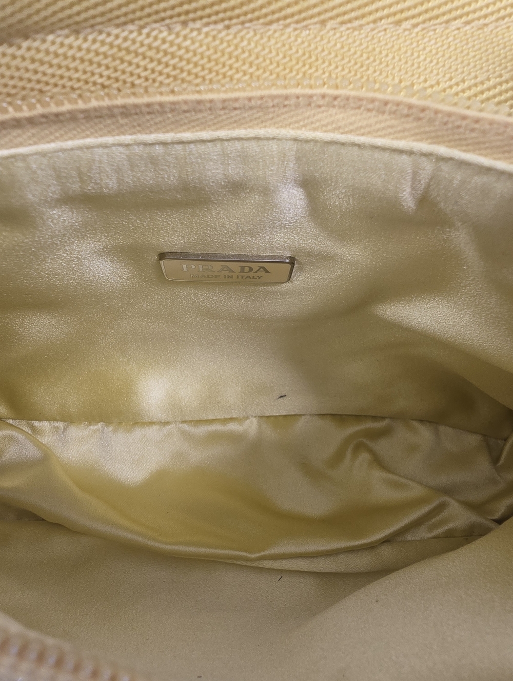 Prada Yellow Crystal-Embellished Shoulder Bag - Picture 8 of 14